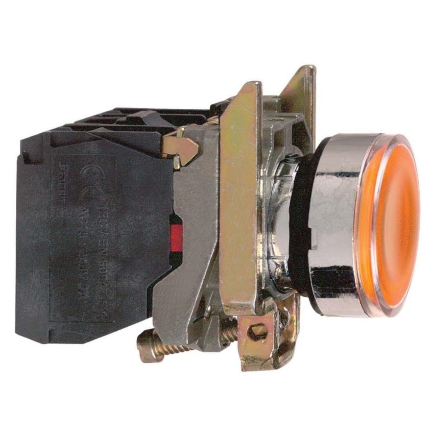 Schneider Electric signalinė lemputė 22 mm geltonos spalvos 230V AC (XB7EV75P) (XB7EV75P)