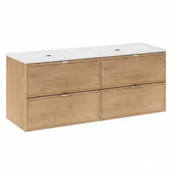 DOPPELWASCHTISCH 121cm Elias Holz
