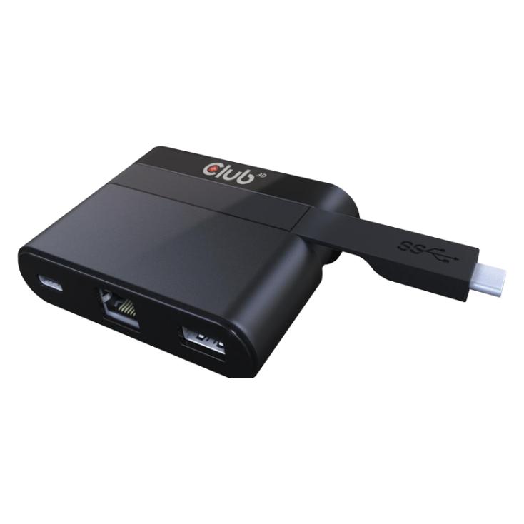 Club 3D SenseVision USB Type-C Mini Dock (USB-C, 3 Ports) (CSV-1530)