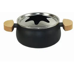 Kela Natura, Fondue Set, Schwarz