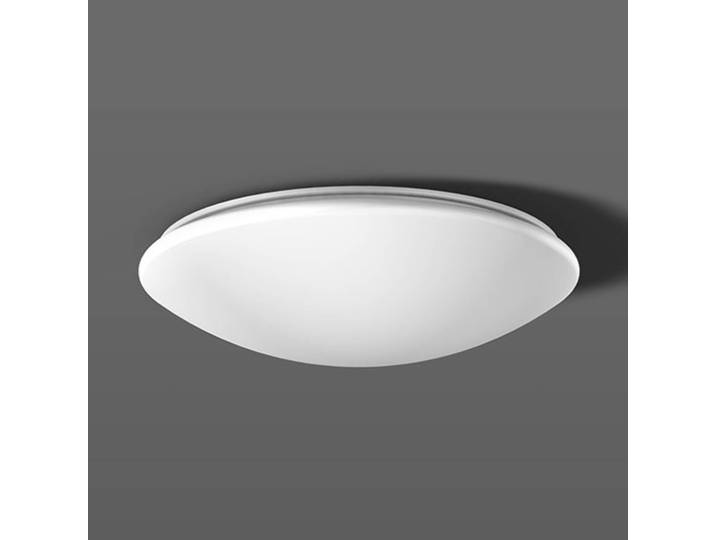BEGA RZB Flat Polymero Deckenleuchte DALI 32W 46cm 830 Polymero, dimmbar, weiß / opal, für Flurbereich, Kunststoff