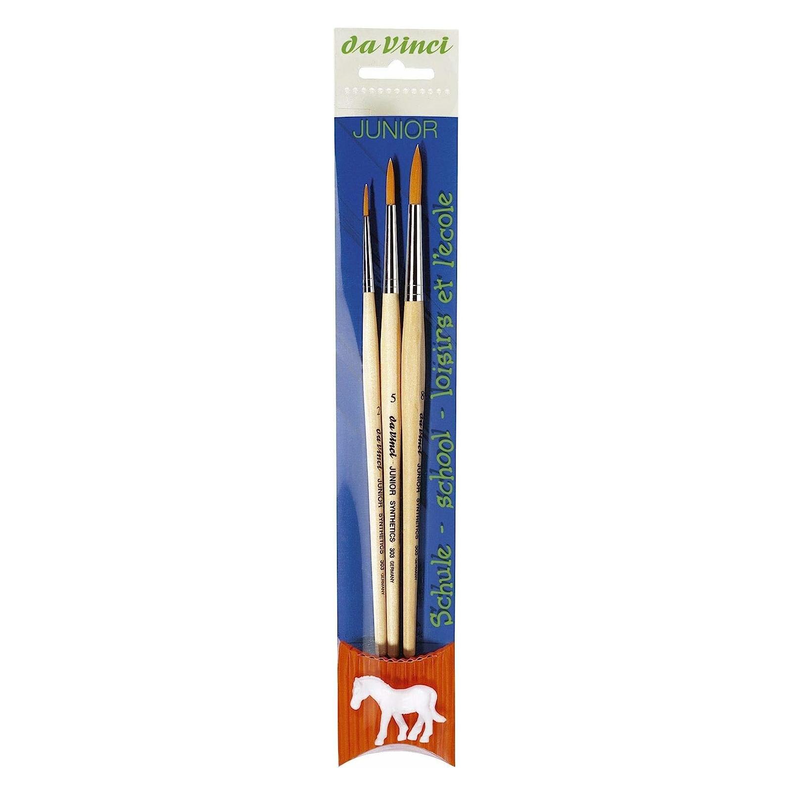 da Vinci Pinselset 3er Haarpinsel (8 mm) (GH4212)