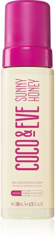 Coco & Eve Sunny Honey Bali Bronzing Foam Selbstbräunungsschaum Medium 200 ml