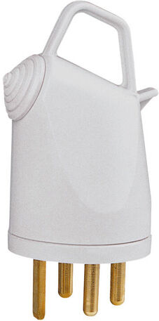 Fiche 3P+T en plastique 20 A 400 V LEGRAND 055635 Blanc