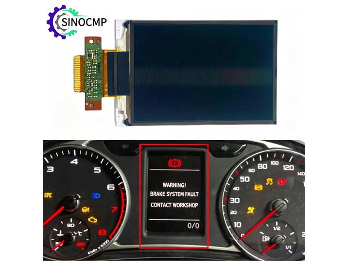 Écran d'affichage LCD VDO pour tableau de bord VW Passat Golf Tiguan 5N Touran Skoda A2C00056422-01 L5F30709P03