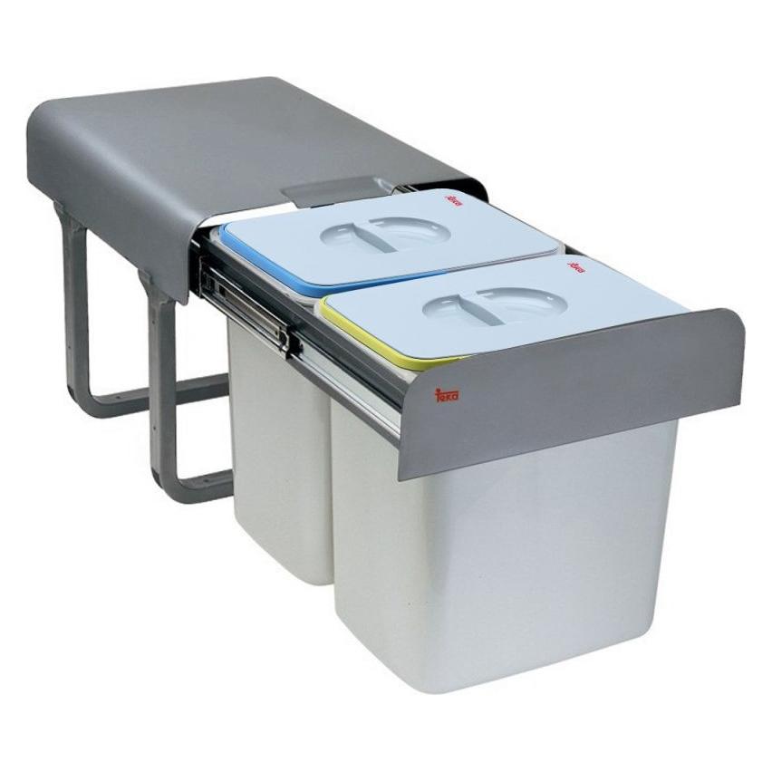 Teka ECO EASY 45 30 l 2 Korb/Körbe Galvanisiertes Stahl Grau (30 l) (40197900)