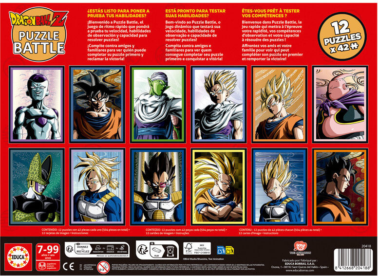 EDUCA BORRAS Puzzle Battle Dragon Ball Z - Educa