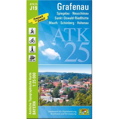 ATK25-J19 Grafenau (Amtliche Topographische Karte 1:25000), Sonstige von , Landesamt für Digitalisierung, Breitband und Vermessung, Bayern,