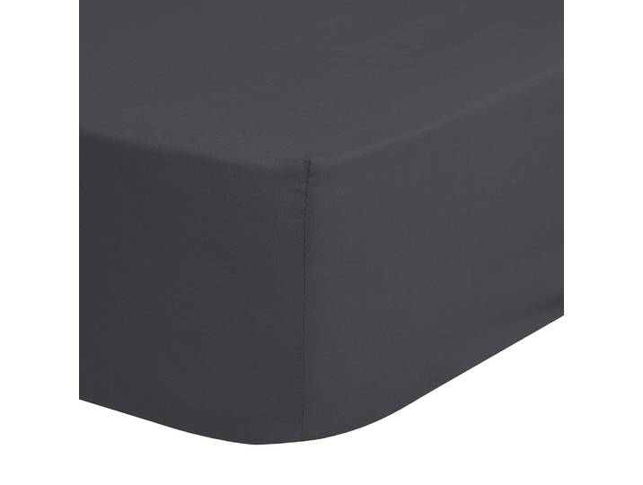 Drap-housse Jenny 100 x 200 cm Gris/Anthracite