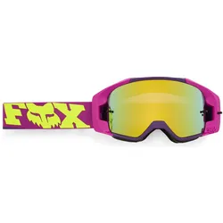 Fox, Herren, Sportbrille, Vue Core Goggle - Vivid (purple lava, Transparent), Pink
