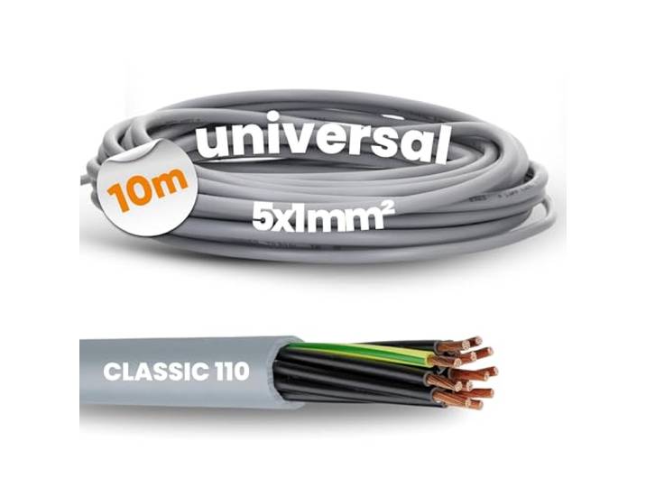Lapp 1119205 Ölflex Classic 110 Stuurleiding 5x1 mm² - 10m PVC Kabel