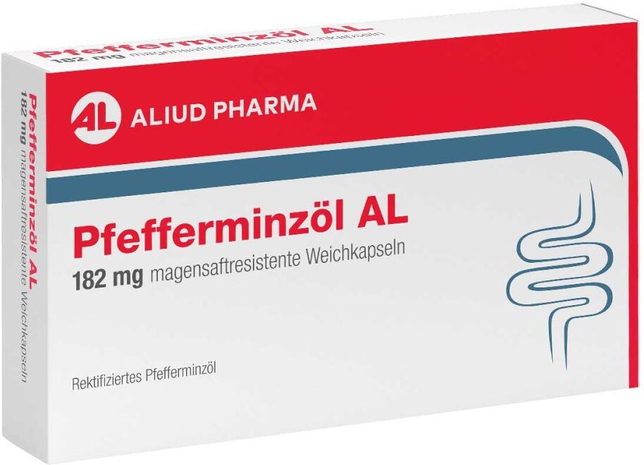 AL Aliud Pharma Pfefferminzöl AL 182 mg Weichkapseln
