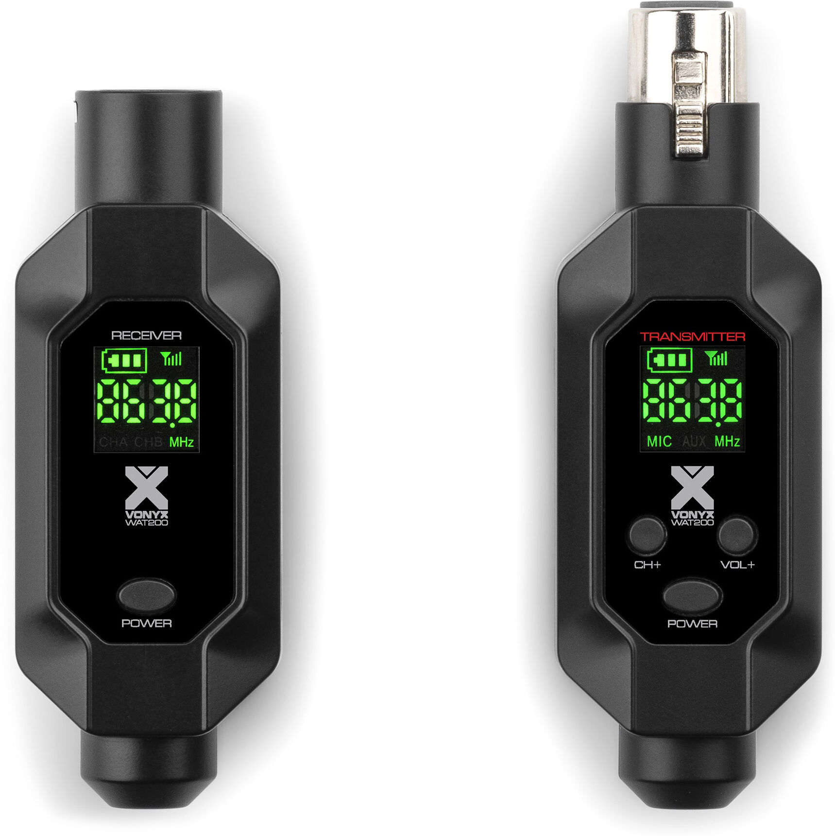 Vonyx Wat200 Drahtloses Audio-System Uhf