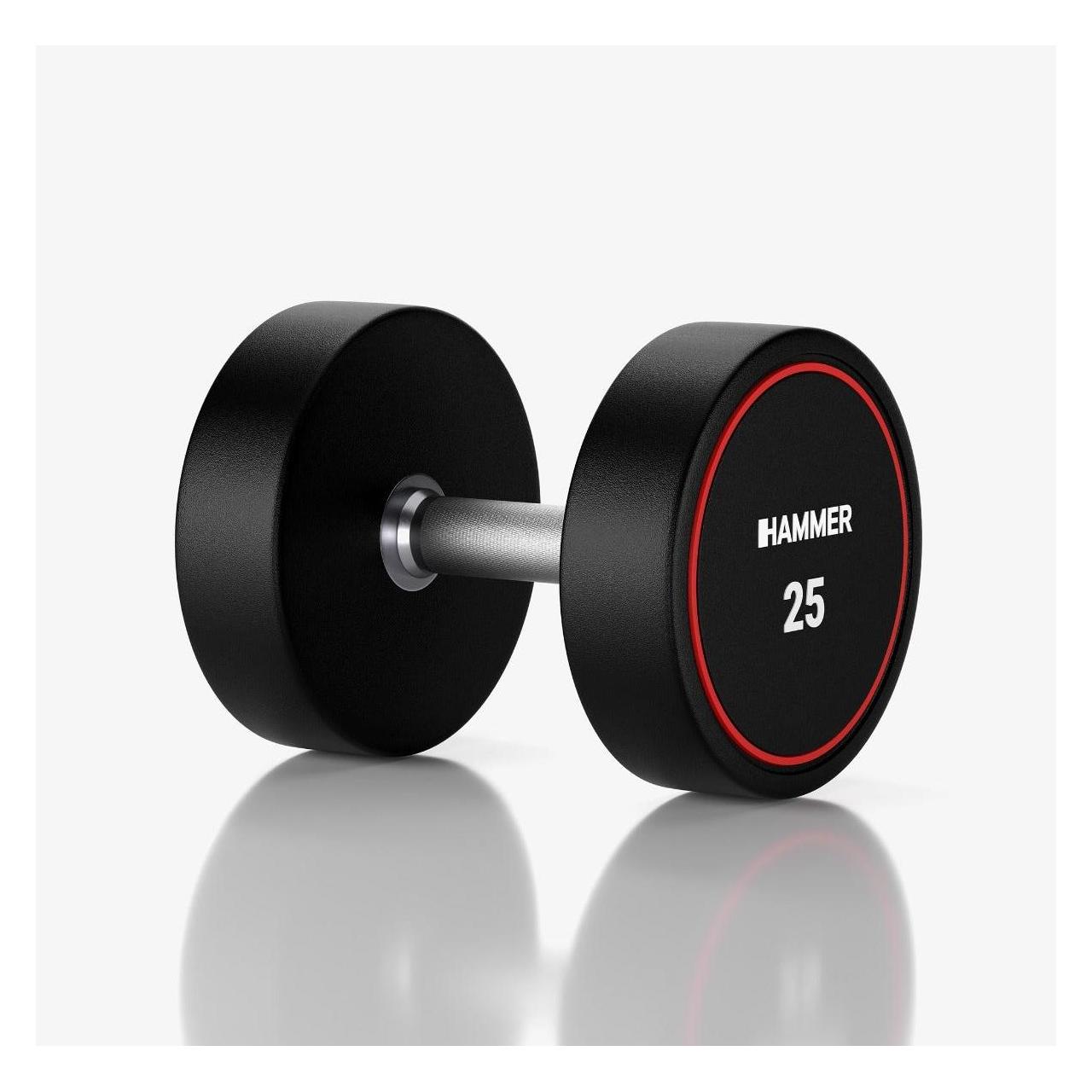 Hammer Fitness Kompakthantel PU 25 kg (1 x 25 kg) (17429)