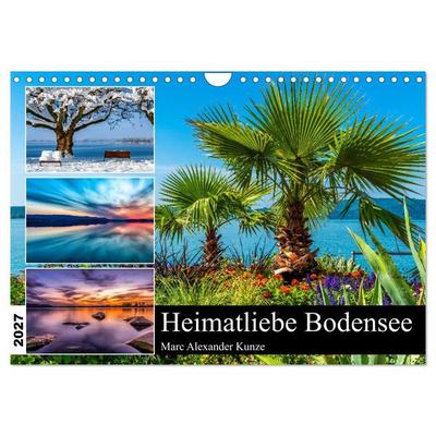 Heimatliebe Bodensee (Wandkalender 2027 DIN A4 quer), CALVENDO Monatskalender