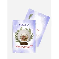 Grußkarten Weihnachten selbst gestalten mit Spruch und Fotos im Onlinedesigner bei Meine-Kartenmanufaktur.de