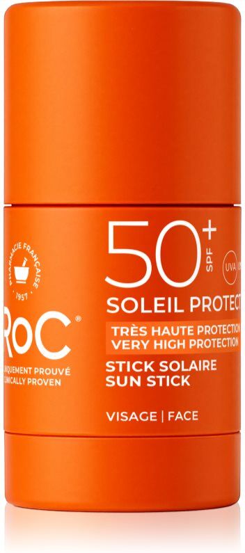 RoC Soleil Protect Sun Stick stick protecteur pour zones sensibles SPF 50+ 15 g