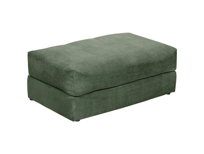 P & B Hocker Kamil, Grün, rechteckig, 115x45x50 cm, Wohnzimmer, Hocker, Sitzhocker