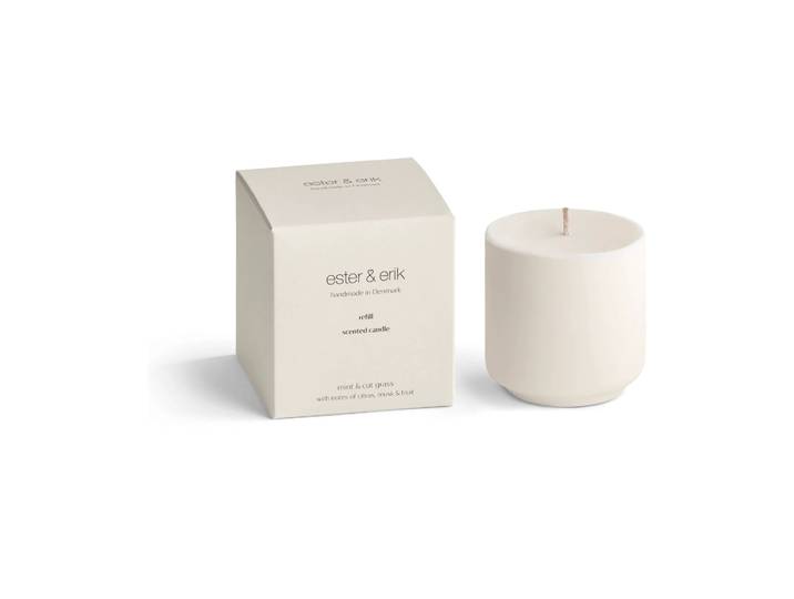ester & erik Recharge bougie parfumée ester & erik Mint & cut grass