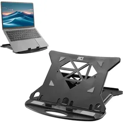 ACT Foldable Laptop Stand with 7 adjustable heights, Notebook Ständer, Schwarz