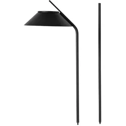 Stelton Vinkel LED-Leuchte mit Erdspieß schwarz