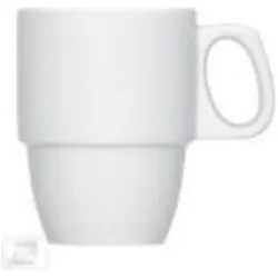 Bauscher, Tasse, Kaffeebecher Dimension 0,29l weiss (290 ml)