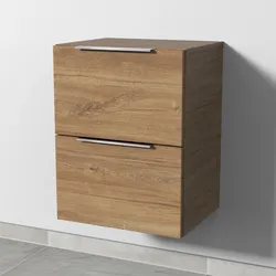 Sanipa Anbauschrank 4balance DG100 – Eiche-Kansas, Maße: 520x400x328 mm
