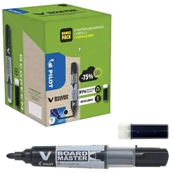 Pilot Whiteboard-Marker-Set »V-Board Master Greenpack« schwarz