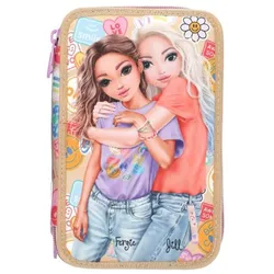 TOPModel 3-Fach Federtasche GIRL POWER inkl. Stifte