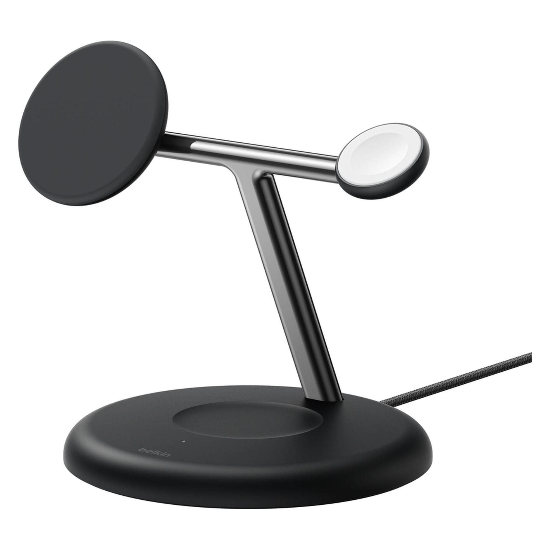 Belkin UltraCharge Qi2 25 Watt 3-in-1 Ladestation (25 W) (WIZ050KQBK)