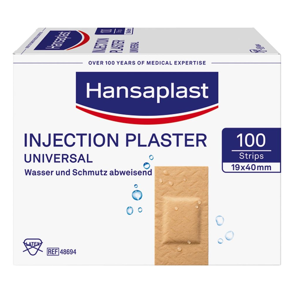 Beiersdorf AG Hansaplast Universal Injekt.pfl.strips waterres. 01215346