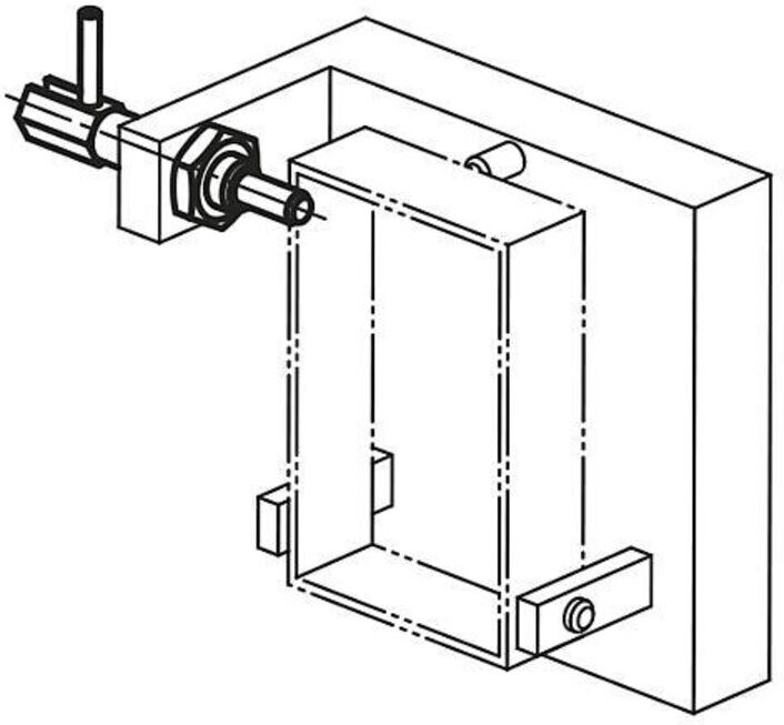 KIPP Arretierbolzen Stahl 5.8 M6x41,5 mm Gr. 1 Kipp (K0340.1104)