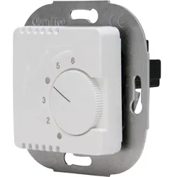 Kopp 290402182 Raumtemperaturregler „Wechsler”, 1.100W, Farbe: arktisweiß