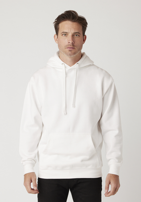 Cotton Heritage M2580 Premium Pullover Hoodie in White size 3XL
