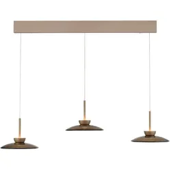 Neuhaus PURE LED-Pendelleuchte Pure Moon Alu, Eisen, Stahl & Metall Braun Bronze