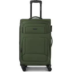 Smartbox Edition 04 4 Rollen Trolley 67 cm mit Dehnfalte, Koffer, Grün