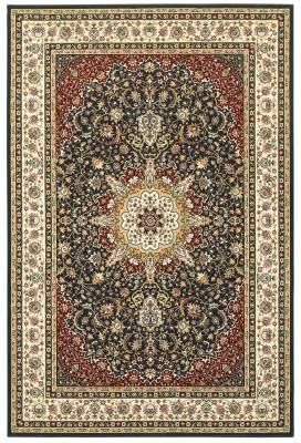 Gracewood Hollow Style Haven Stora Red/Ivory Classic Medallion Area Rug