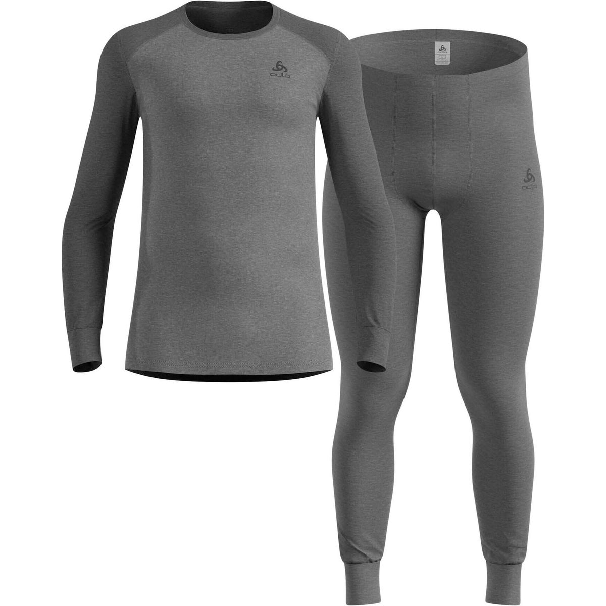 Odlo Active Warm Special Set dark grey melange - grey melange (10793) S 196702-10793-S