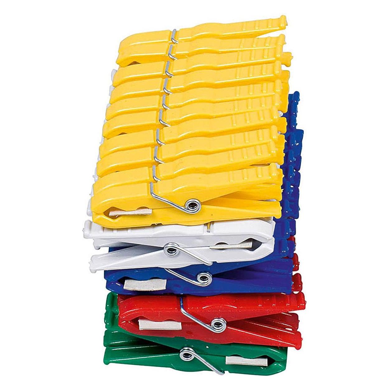 Helo Wäscheklammer Luran farbig sortiert 50er Pack (HELO)