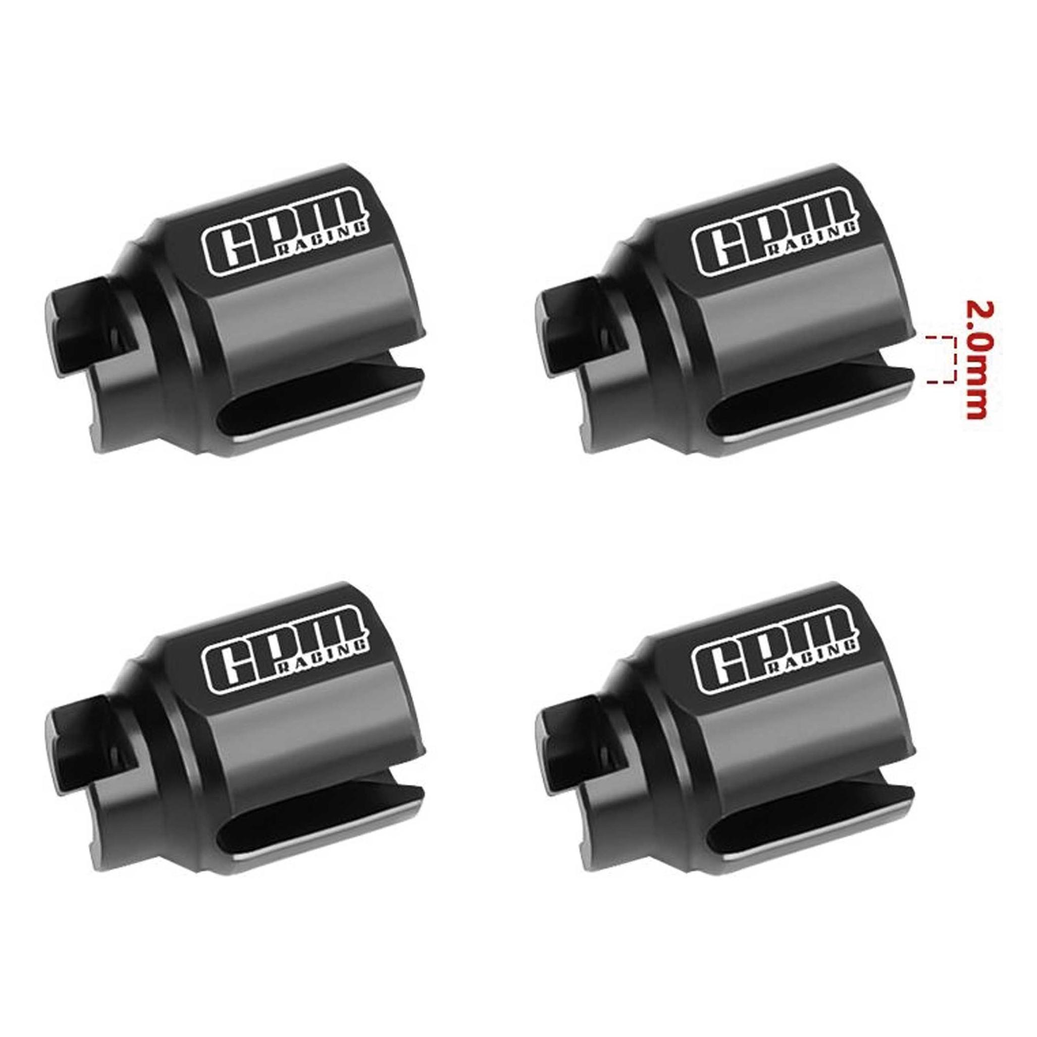 GPM Carbon-Stahl Diff-Outdrives vo/hi schwarz ARRMA 1/16 Mini Kraton 3S (GPMMAKM039SBK)