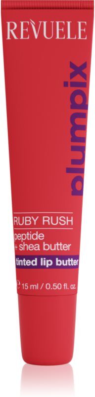 Revuele Plumpix Ruby Rush Tinted Lip Balm shade Sheer Red 15 ml