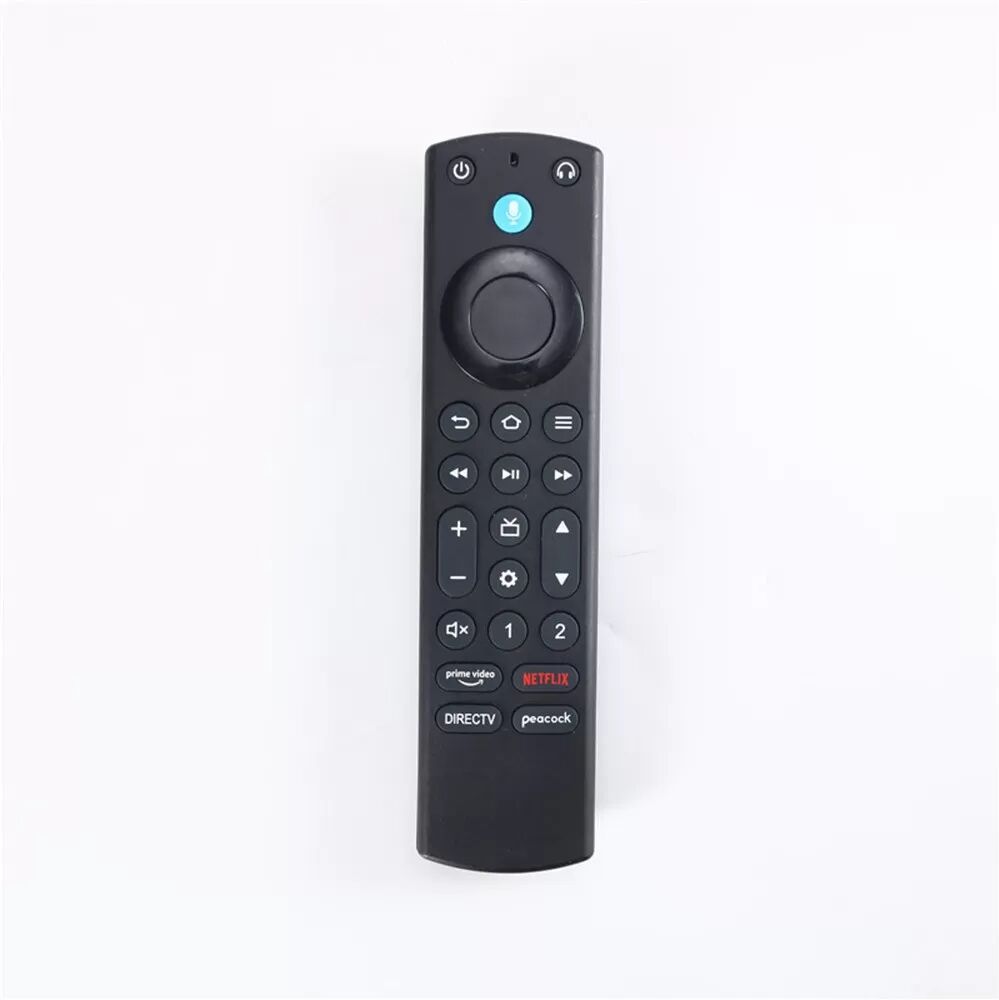 INF Silikon-Fernbedienungshülle kompatibel mit Amazon TV Box, rutschfeste Schutzhülle Schwarz