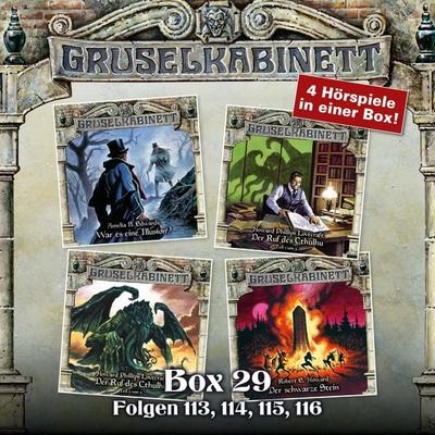 Folgen 113, 114, 115, 116 - Amelia B. Edwards,Howard Phillips Lovecraft,Robert E. Howard, Audio, 4251777704097