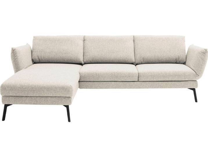 SCHÖNER WOHNEN-Kollektion Ecksofa Spin, Multifunktionssofa, bequem und hochwertig verarbeitet, L-Form, Drehsitz-Funktion, USB-Anschluss, Armlehnfunktion, Rückenverstellung