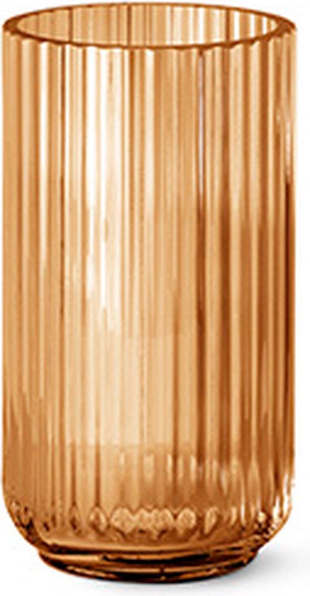 Lyngby Vaas Amber Glas 20 cm