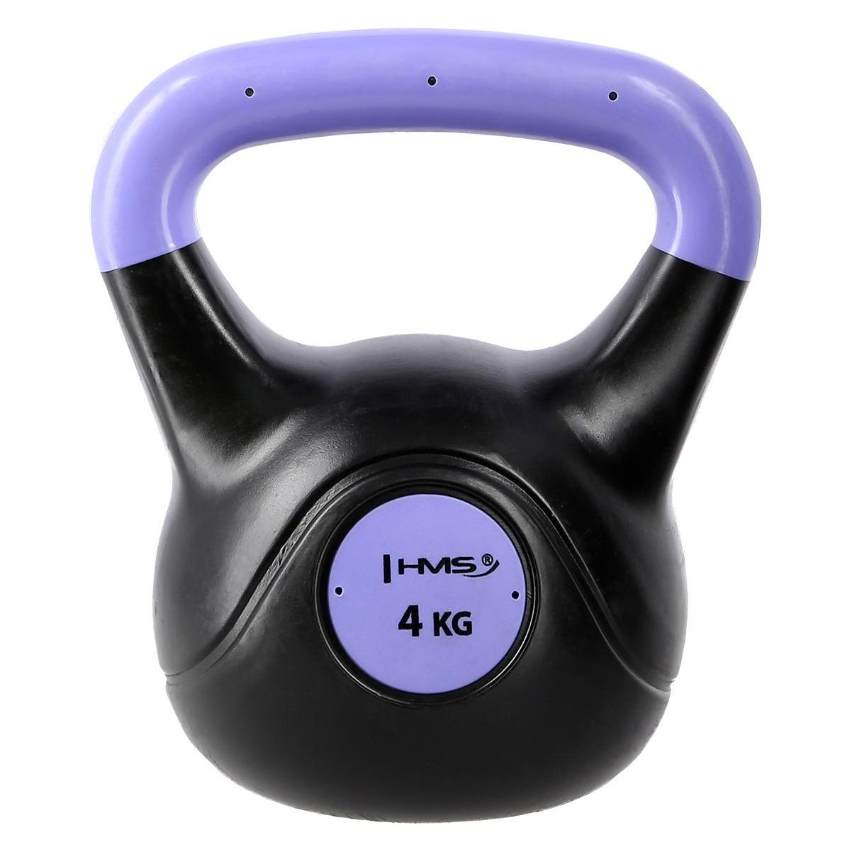 HMS Kettlebell KPC04 bitumiczny 4 kg (17-64-079)