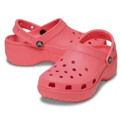 Crocs Classic Platform Clog Himbeerrot US W6 (EU 36-37) Damen