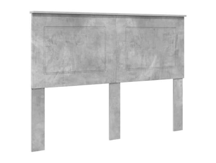 KTHLBRH Kopfteil grau Beton, 100 cm, aus Holz, verstellbar Minimalistisches Design, verstellbare Höhe, Wandmontage, einfache Reinigung, vielseitige Verwendung