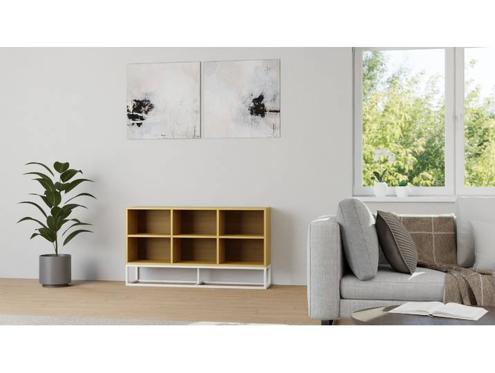 Offenes Sideboard aus Kirsche Kirsche (euro­päisch) Klarlack