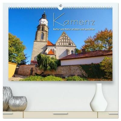 Kamenz - Kultur und Natur erleben und genießen (hochwertiger Premium Wandkalender 2027 DIN A2 quer), Kunstdruck in Hochglanz